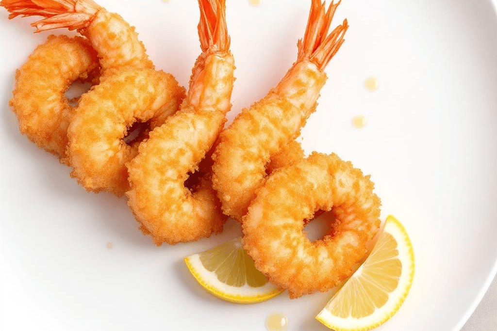 Креветки в панировке 